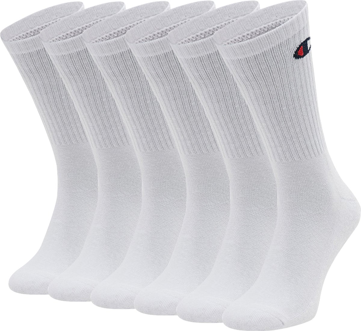 SOKKEN 6 paar Champion crew sokken, maat. 35 - 46 unisex tennissokken U24558