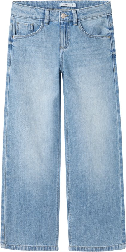 NAME IT NKFROSE WIDE JEANS 5529-BE NOOS Meisjes Jeans - Light Blue Bleached Denim