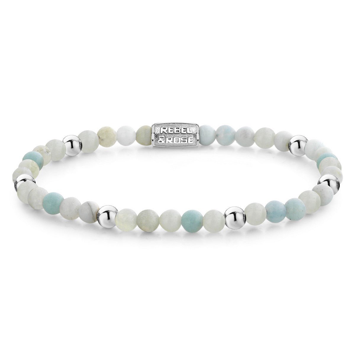 Rebel & Rose Ocean Adventure Armband RR-40086-S – Blauw 4mm