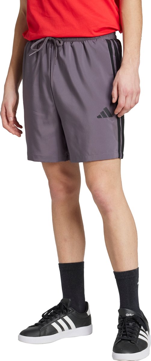 adidas Sportswear Essentials 3-Stripes Chelsea Short Heren Grijs