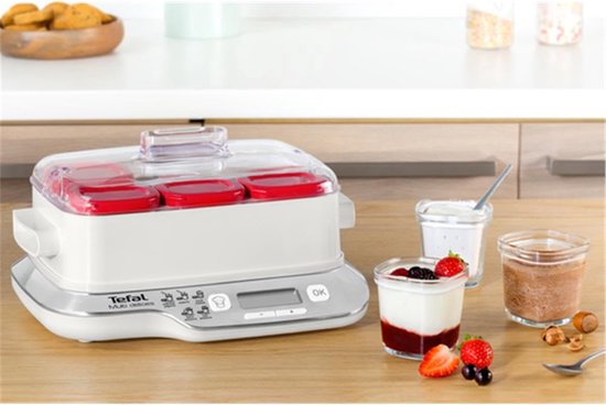 yoghurtmaker 6 potten van 140ml 450w - tefal - yg660132 van Merkloos — afbeelding 5