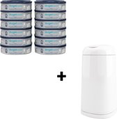 Bol.com Angelcare 12-pack Navulcassette incl. Witte Dress Up Luieremmer aanbieding