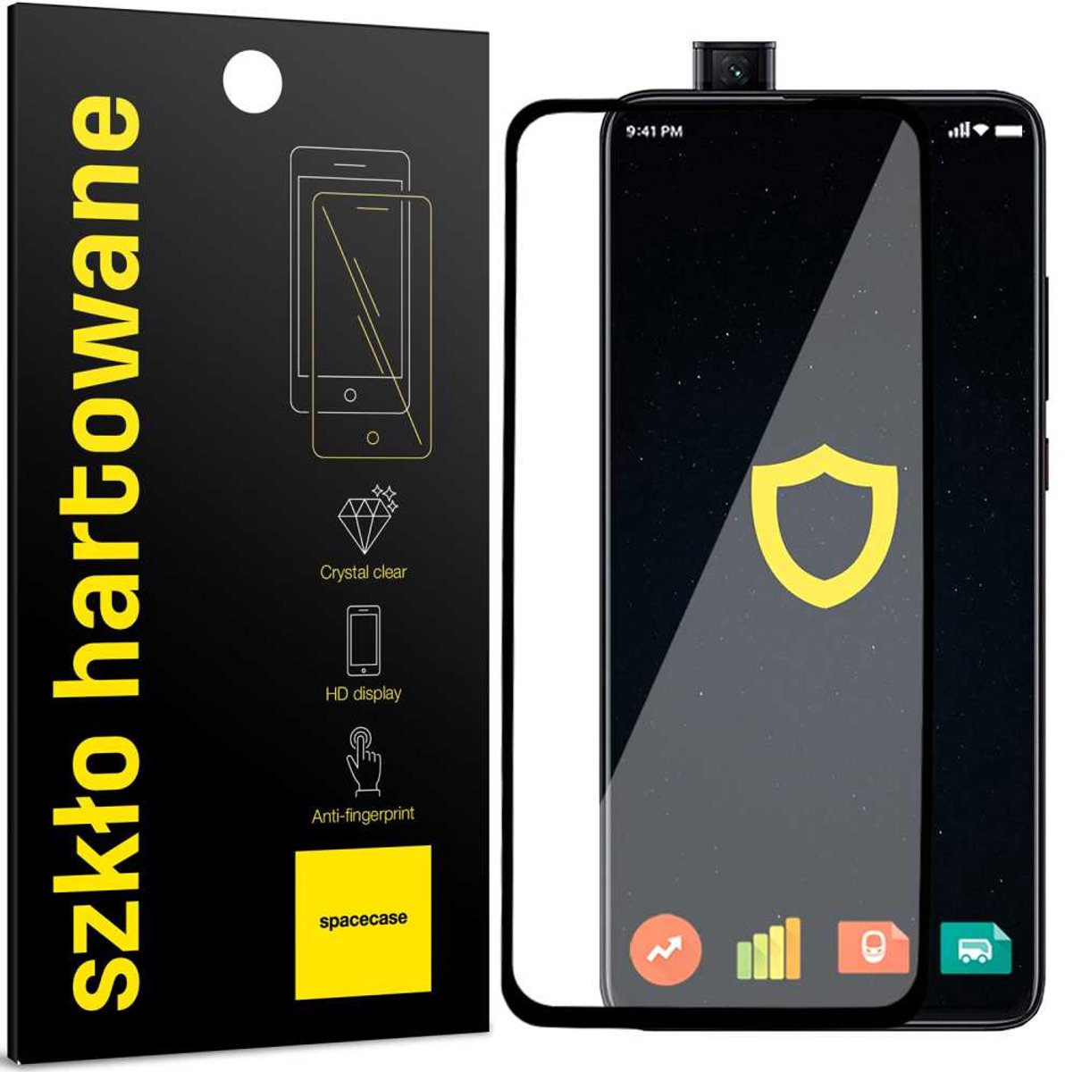 Spacecase 5D Gehard Glas Voor Xiaomi Mi 9T 9T Pro Filmscherm