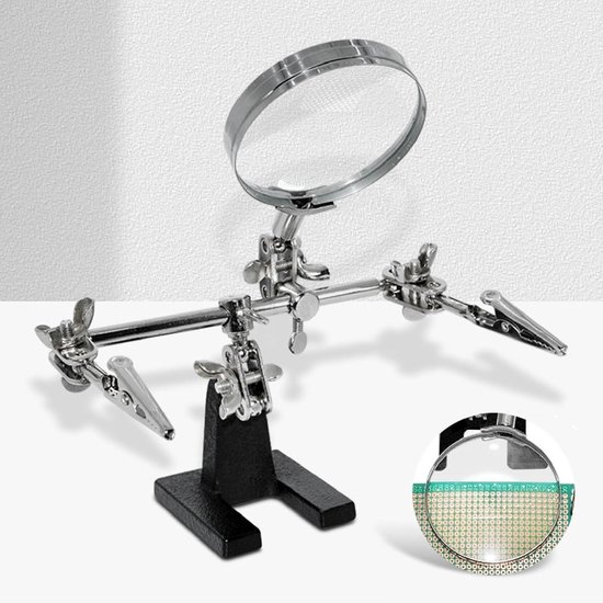 Derde Hand Soldeerbout Stand Klem Solderen Helpen Handen Clip Houder Soldeerstation Tool Soldeerhulp
