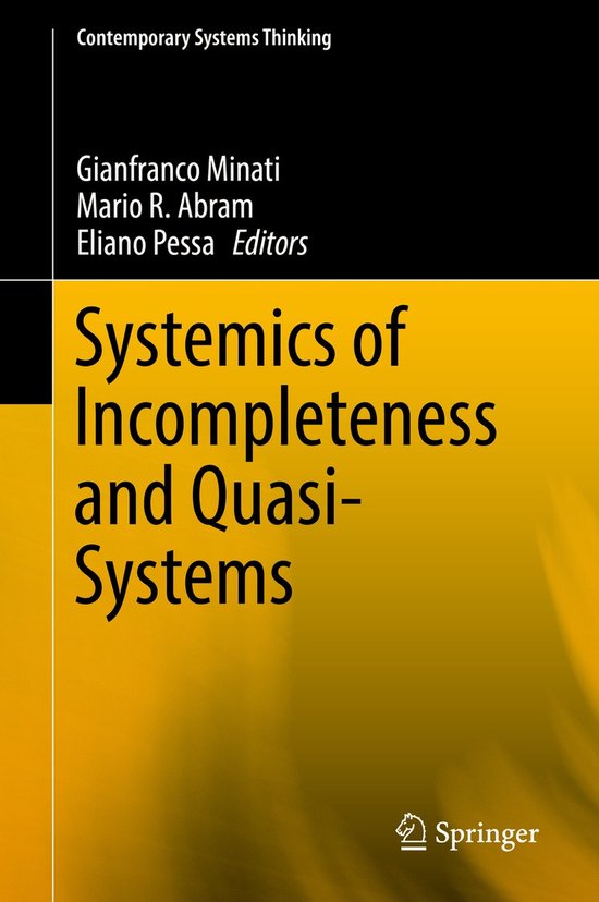 Contemporary Systems Thinking- Systemics of Incompleteness a ... - cover