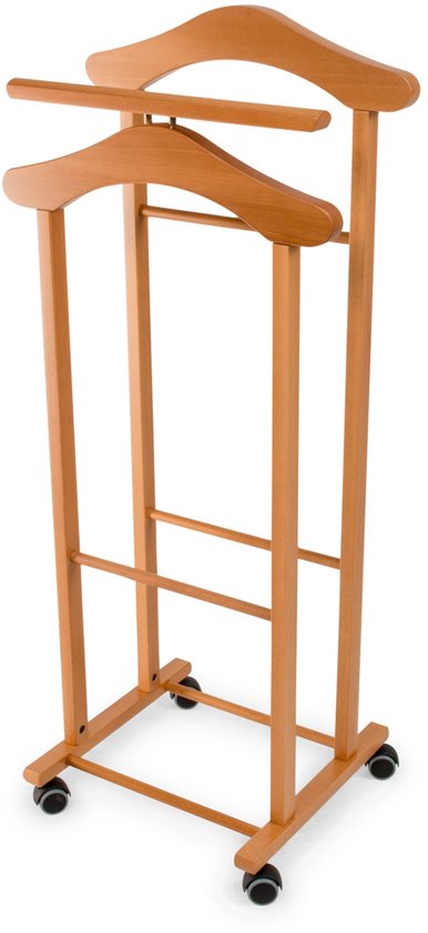 Relaxdays Herrendiener Holz, stummer Diener für faltenfreie Anzüge Relaxdays Herrendiener Holz, stummer Diener für faltenfreie Anzüge