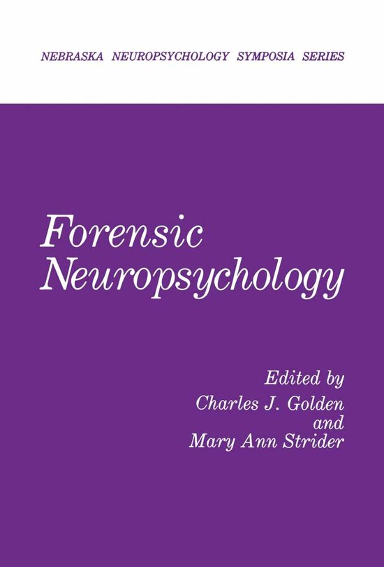 Forensic Neuropsychology - cover