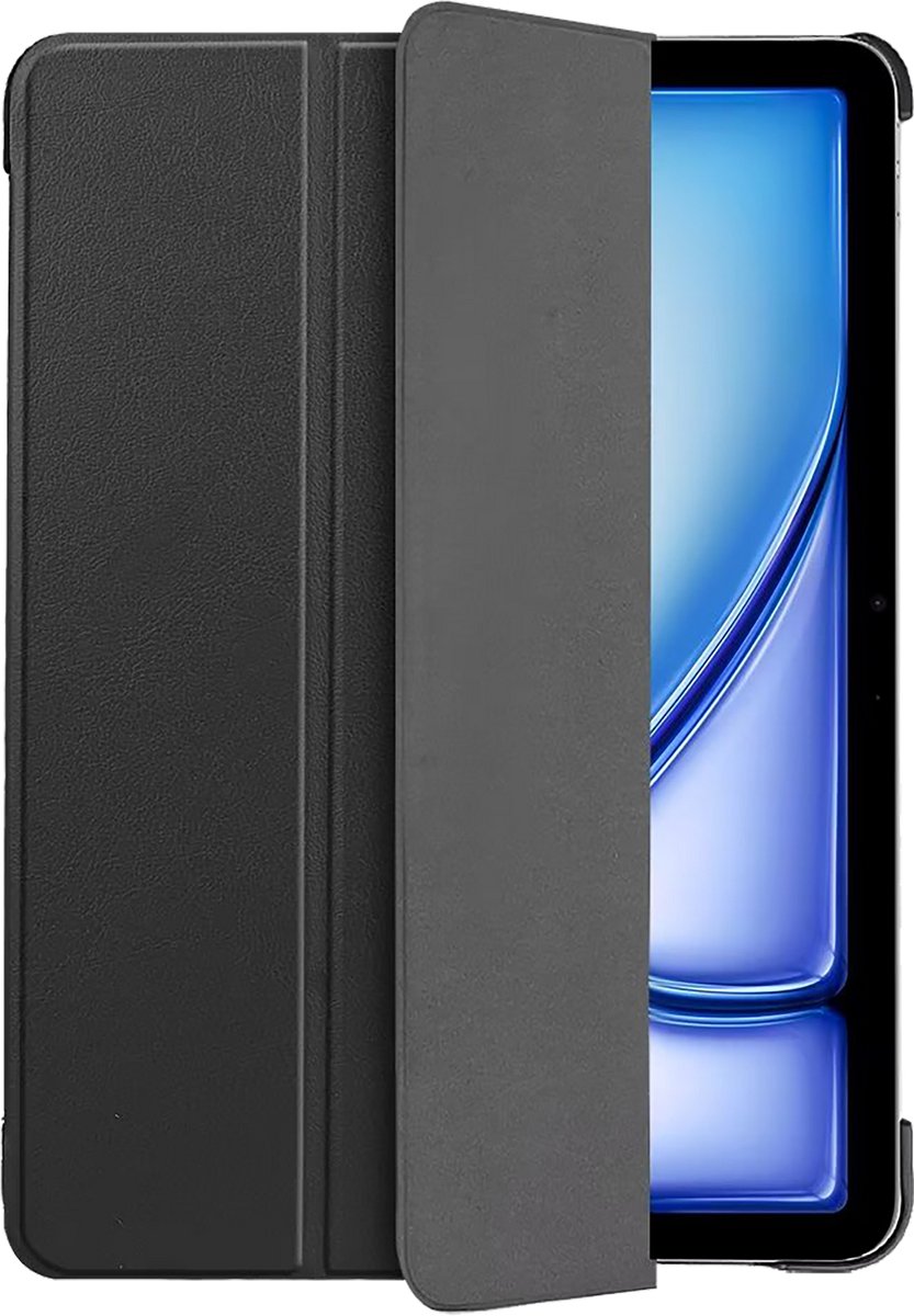 Cazy tablet Hoes geschikt voor iPad Air 11 inch (M4 2026 / M3 2025 / M2 2024) - TriFold Bookcase - Zwart