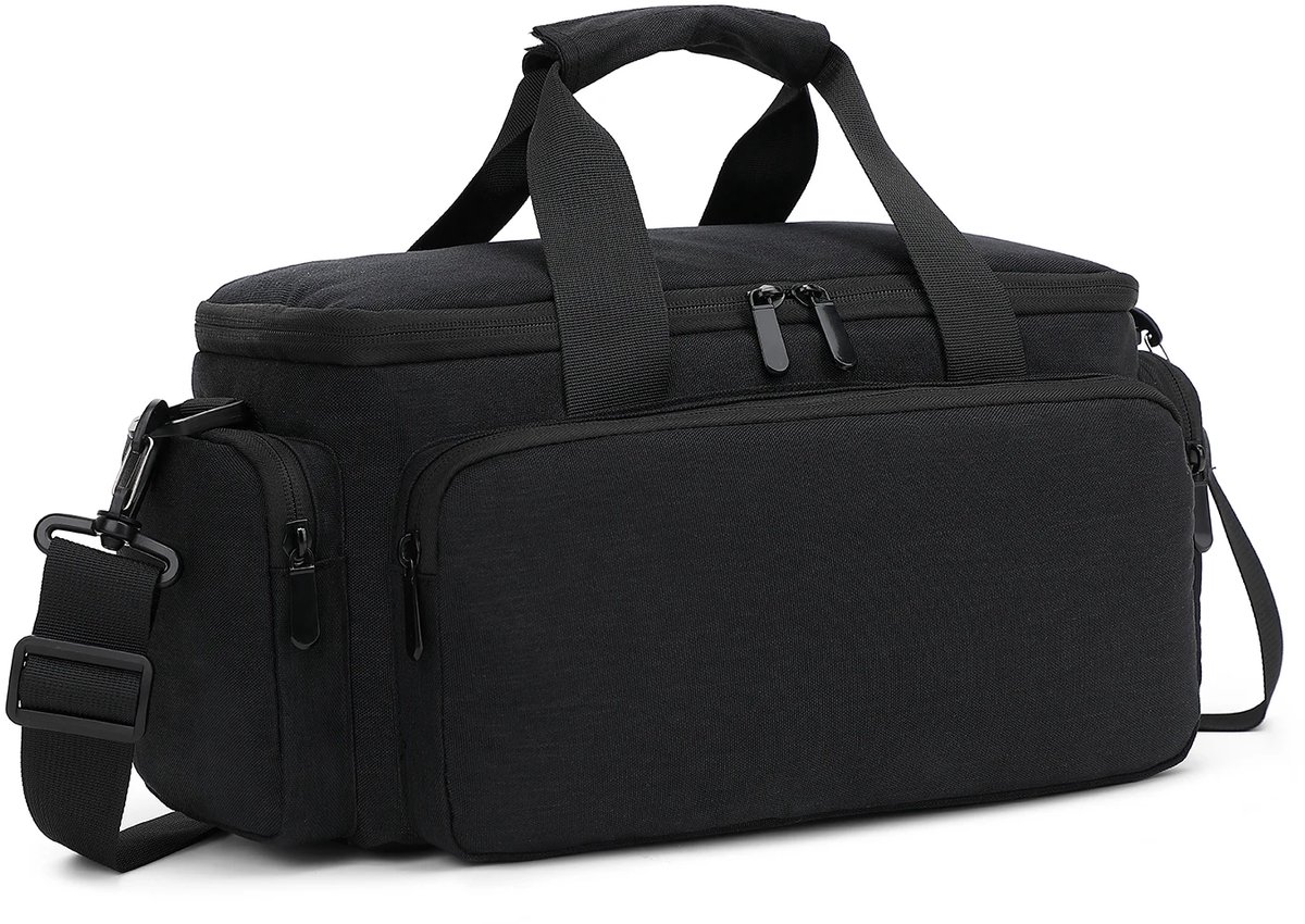 Qendore Bari 10L schoudertas cameratas fototas voor Canon Nikon Olympus Fuji Pentax Sony foto camera video
