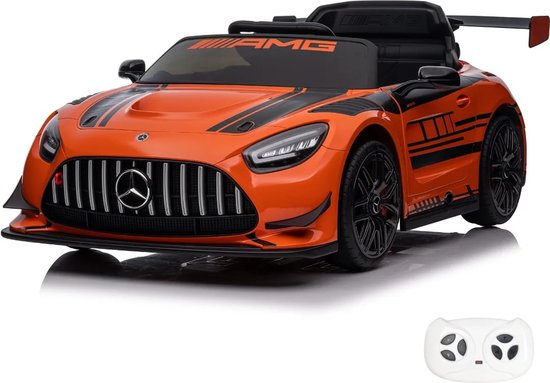 Mercedes AMG GT3 - Voiture Électrique Enfants 12V - 1 à 6 ans - Orange