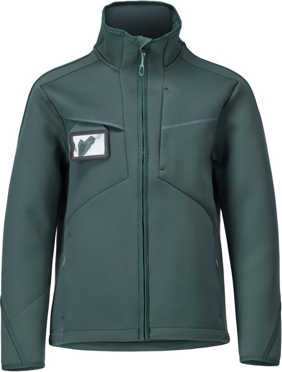 Mascot Customized Softshell jas 22085-662 - Bosgroen - L