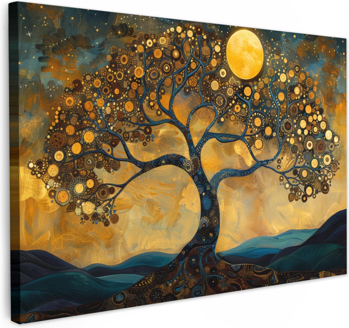 La'Moussawi ® Moderne XXL Canvas Wanddecoratie 120x80 cm voor Diverse Ruimtes