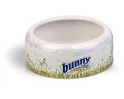 6x Bunny Nature Voerbakje Maat L