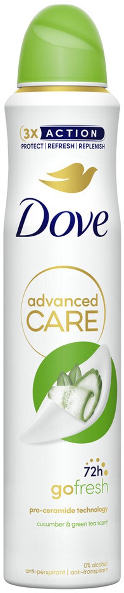 Dove Deodorant Spray Cucumber & Green Tea - 200 ml