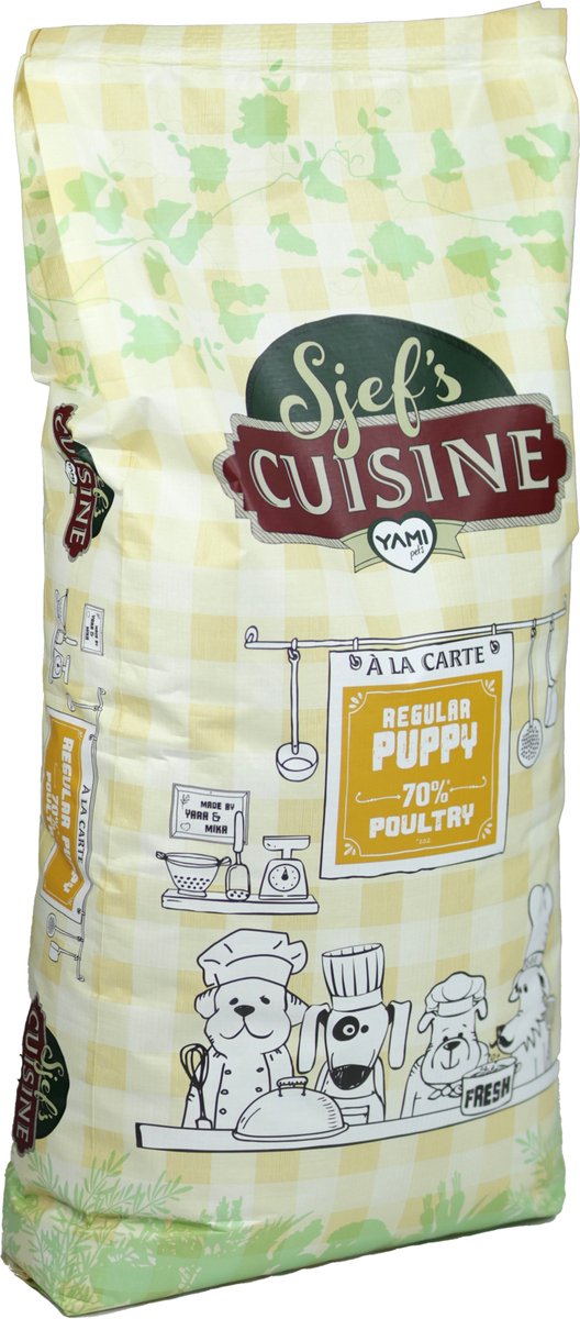Sjef's Cuisine Puppy Gevogelte - Hondenvoer - 12.5 kg > 3 Weken