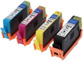 PrintAbout - Inktcartridge / Alternatief voor de HP CN684EE (nr 364XL) / 4 Kleuren