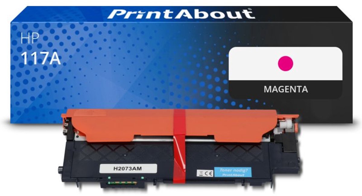 PrintAbout huismerk Toner 117A (W2073A) Magenta geschikt voor HP
