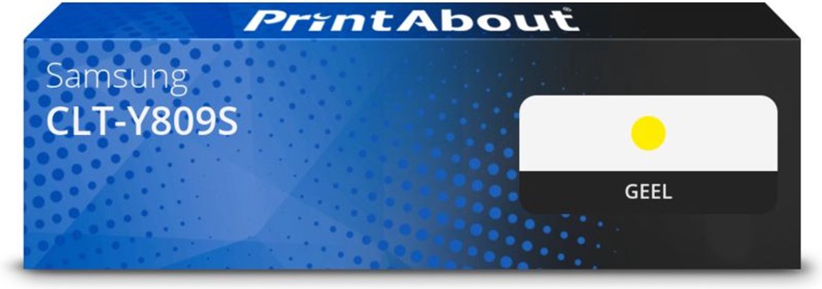 PrintAbout Huismerk Samsung CLT-Y809S Toner Geel