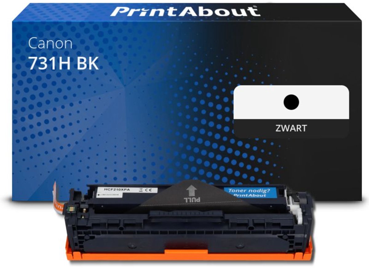 PrintAbout - Alternatief voor de Canon 731H BK / zwart