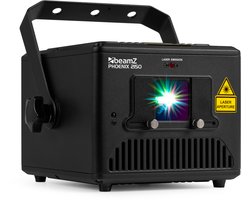 BeamZ Phoenix 2150 laser - RGB laser 2,1W - Met ILDA en DMX - Inclusief afstandsbediening