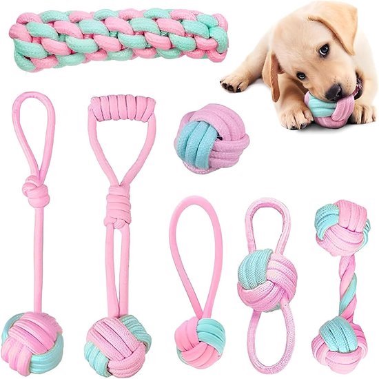 QYRDBGY Hondenspeelgoed, werpstick, 3 stuks rubberen spiraal, kauwbotten, duurzaam werpspeelgoed, hond, huisdier, mondverzorging voor kleine, middelgrote en grote honden