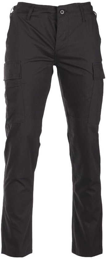 Mil-Tec BDU Cargo Pants SlimFit Zwart - Beveiliging broek 3XL