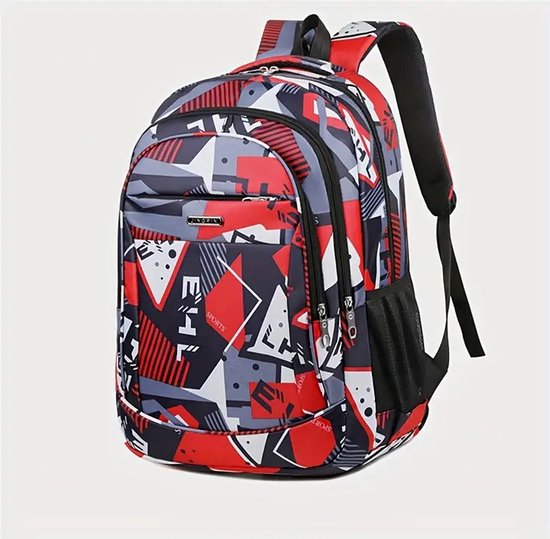 OCELIO Wild Bobcat 15 Inch Lightweight Student Backpack for