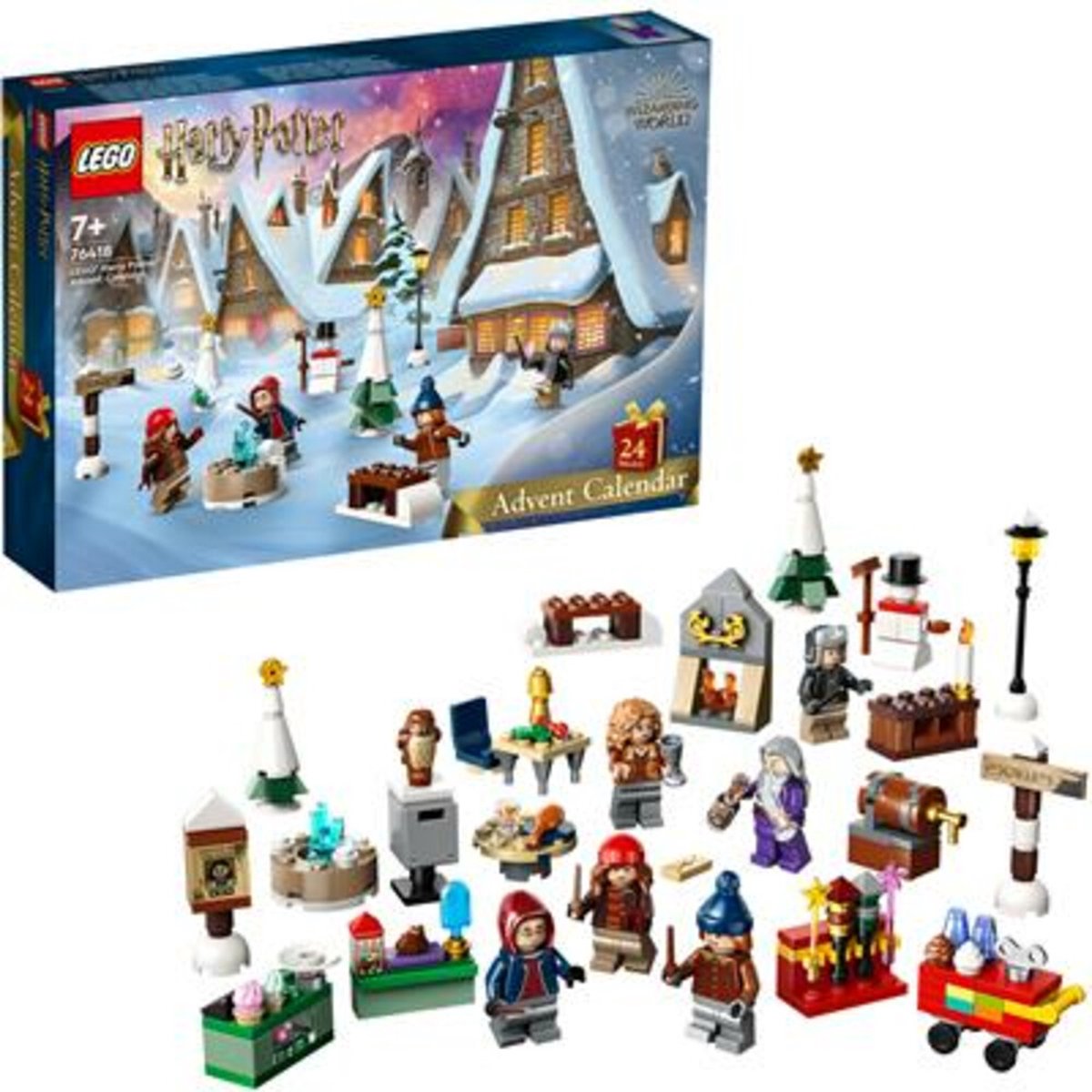 LEGO 76418 Harry Potter adventskalender 2023 Kerst Set met 24 Speelgoed Cadeaus voor Kinderen – foto 8