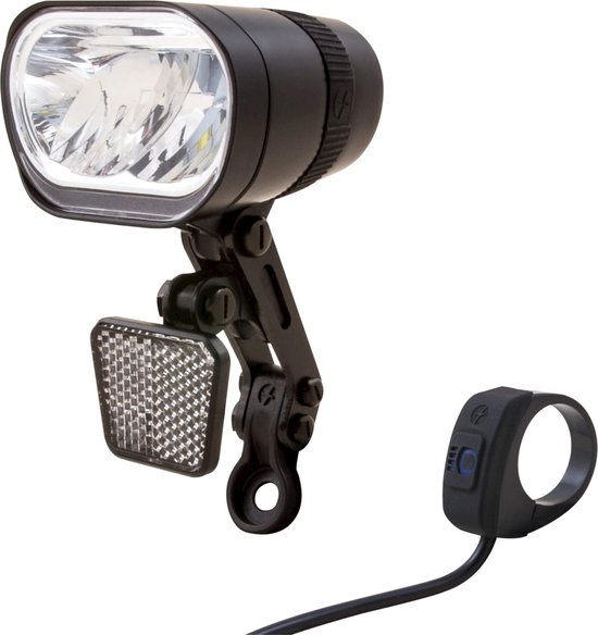 Koplamp Spanninga Axendo 80 XEFc e-bike 6-36 V + voorvorkhouder — afbeelding 2