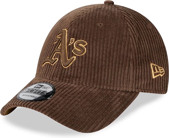 New Era - Oakland Athletics Wide Cord Brown 9FORTY Adjustable Cap