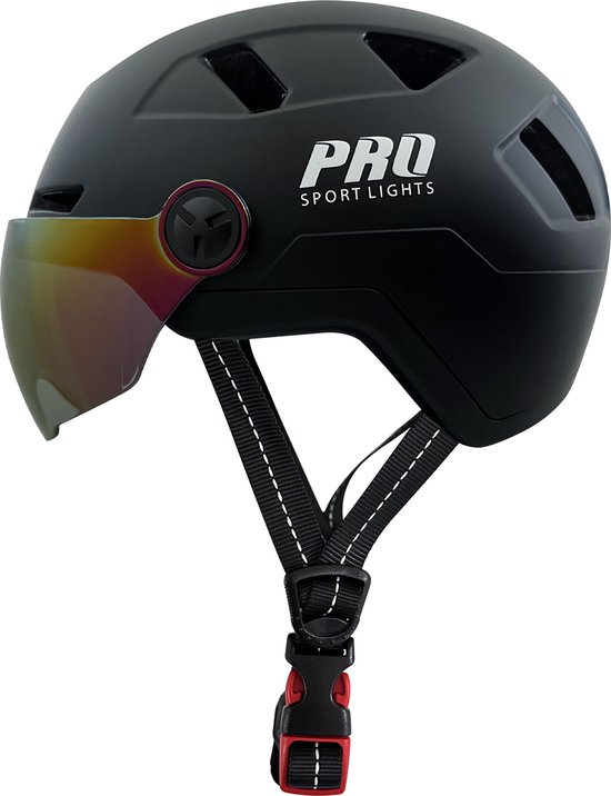 Casque de vélo avec visière et cache-oreilles Speed ​​​​Pedelec - Casque Large - NTA8776