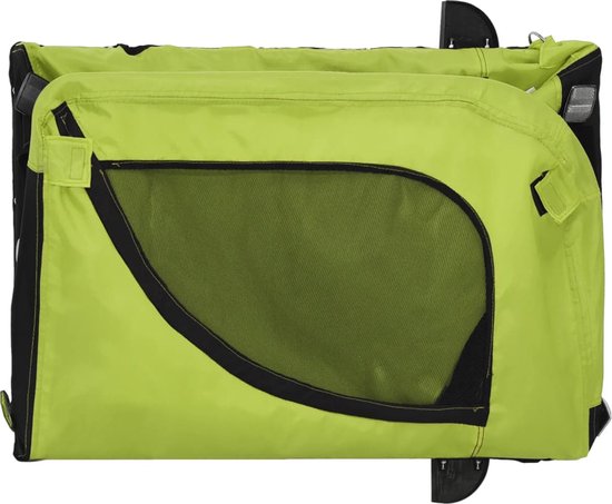 Vidaxl -fietstrailer -oranje -125 X 52 X 53 Cm -ijzer