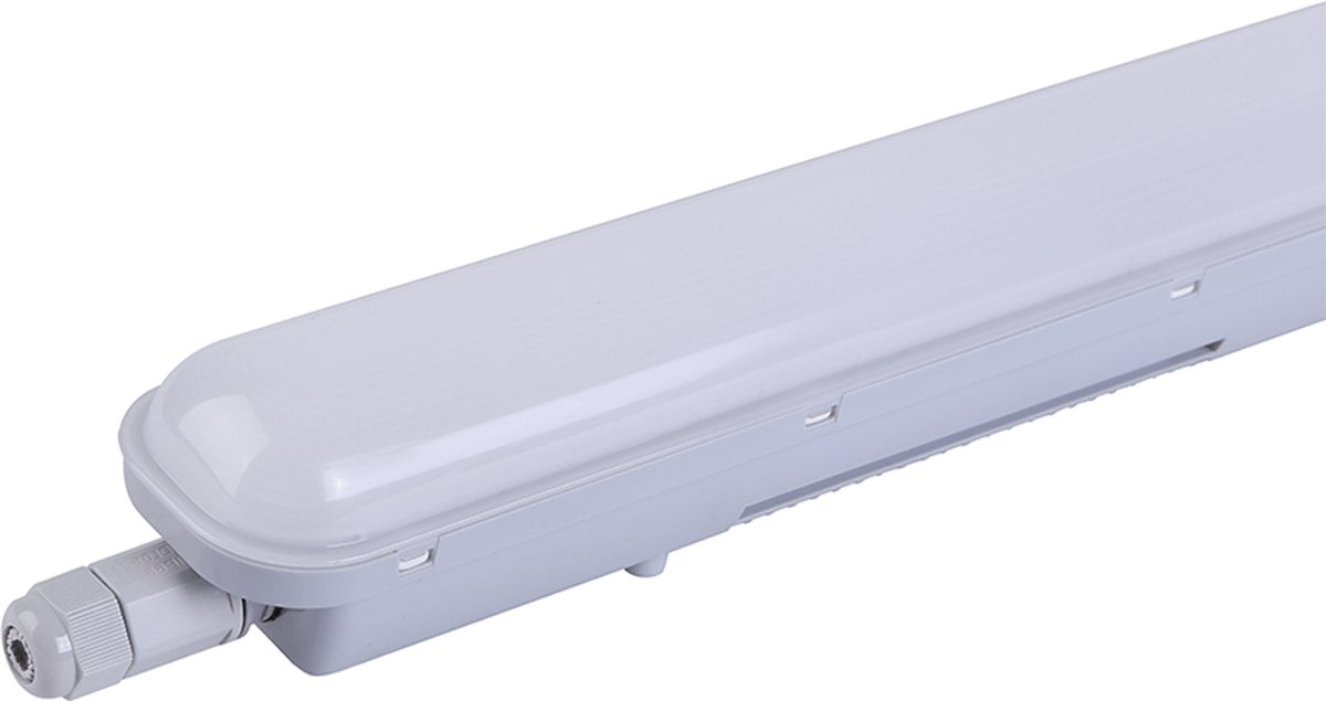 IP65 Polycarbonaat LED armatuur 120cm 6000K 30 Watt