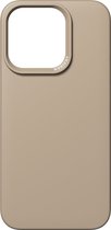 Nudient Hoesje geschikt voor Apple iPhone 15 Pro MagSafe Telefoonhoesje Hardcase | Nudient Thin Precise Backcover | Geschikt voor MagSafe | Geschikt voor Draadloos Opladen met Magnetische Ring | MagSafe Case - Clay Beige | Bruin