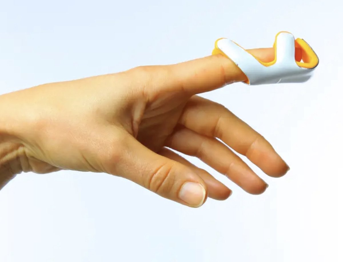 Goedkoopste Arch CoreLife Vingerbevestigingsspalk | Kikker Vingerbrace | Sportbrace | Vingerbrace | Spalk | Spalk | Vinger Beschermer | Vingerbrace Triggervinger | Maat L