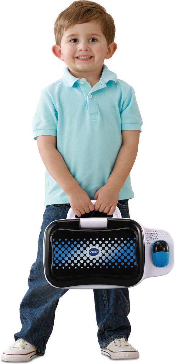 VTech Game & Leer Laptop Leercomputer - Kinderlaptop - Educatief & Interactief Speelgoed - Cadeau - Kinderspeelgoed 3 Jaar — afbeelding 4