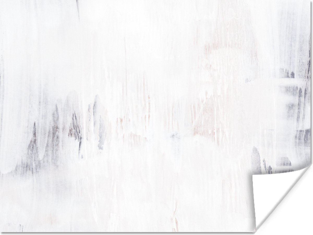 Poster Acrylverf - Verf - Design - 80x60 cm