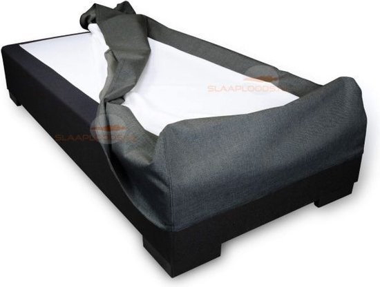 Slaaploods.nl Boxspring Hoes - 90 x 210 cm - Hoogte 30 cm - Zwart I100