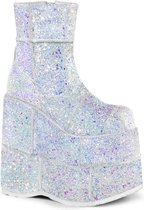 STACK-201G - (EU 37 = US 5) - 7 PF Ankle Boot, Side Zip