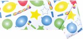 Raved Tafelzeil Ballonnen - Kinderfeestje  140 cm x  300 cm - PVC - Afwasbaar