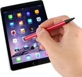 Resistief capacitief touchscreen Precision Touch Double Tip Stylus Pen (rood)