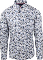 New Zealand Auckland - Overhemd Charwell Blauw - Heren - Maat XL - Regular-fit