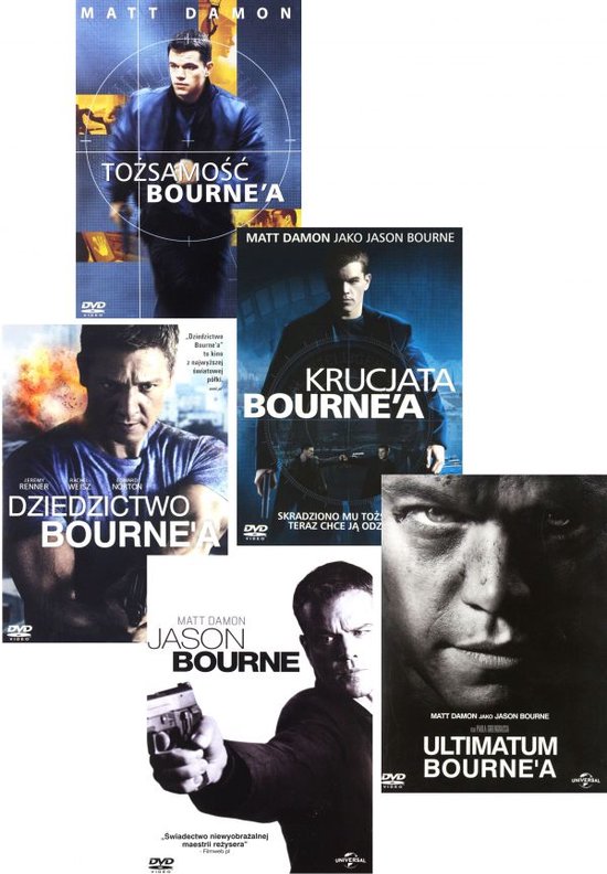 The Bourne Identity [5DVD]