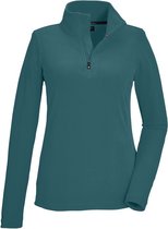 Killtec skipully dames - dames ski pully - 40880 - aquaverde - korte rits - maat 46