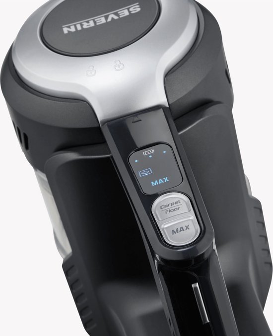 Severin HV 7155 - Aspirateur à main et balai sans fil 2 en 1 avec position de stationnement - 21,6 V