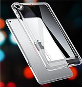 Mobigear - Tablethoes geschikt voor Apple iPad Mini 5 (2019) Hardcase Backcover | Mobigear Crystal | iPad Mini 5 (2019) Case | Back Cover - Transparant / Wit