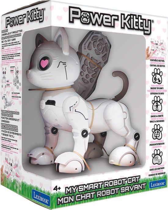 Power Kitty - Mon chat robot programmable et tactile qui danse, marche,  fait des