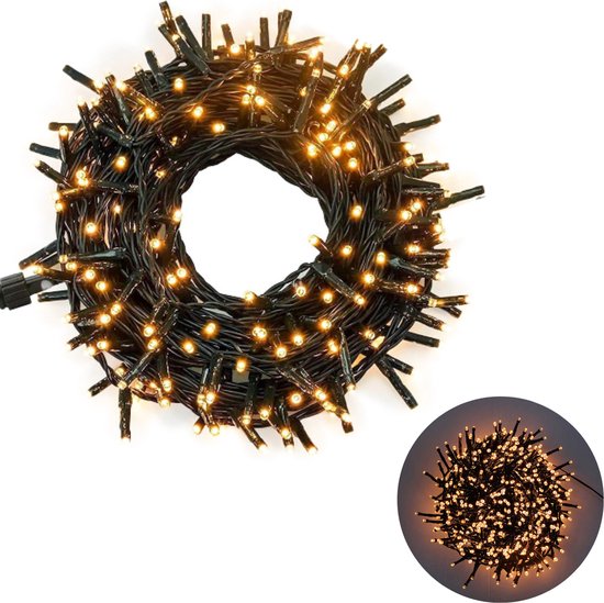 Kerstverlichting - 240 LED - warm wit - 24 meter - Kerstlampjes