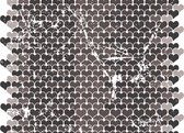 Fotobehang - Vlies Behang - Hartjes in zwart-wit - 312 x 219 cm