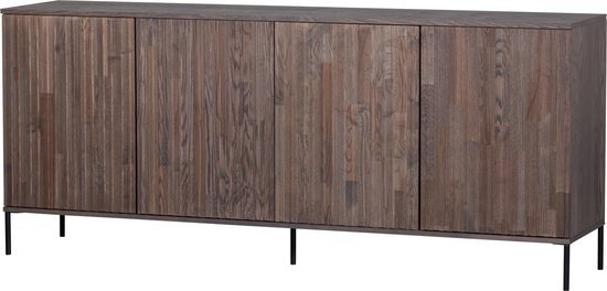 WOOOD Exclusive Dressoir New Gravure - Essen - Espresso - 85x200x44